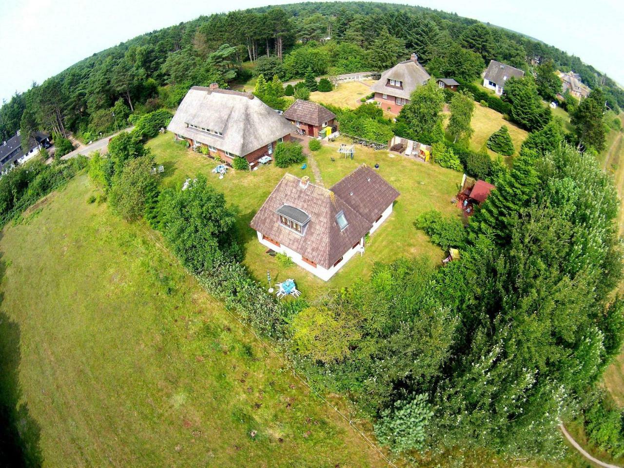 Hortensie - Reetdachhaus Petersen Nebel Exterior foto